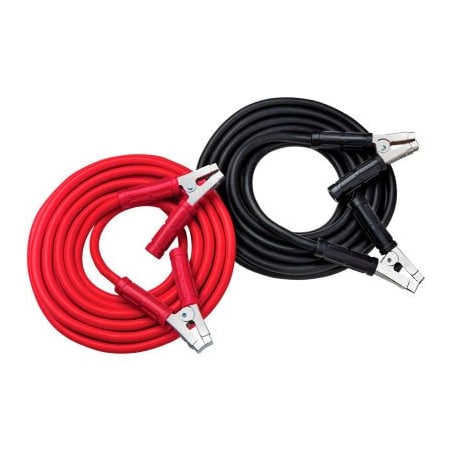 Integrated Supply Network Clore 25FT, 2/0 GA, Booster Cable, 800A HD Clamp - 422252 422252